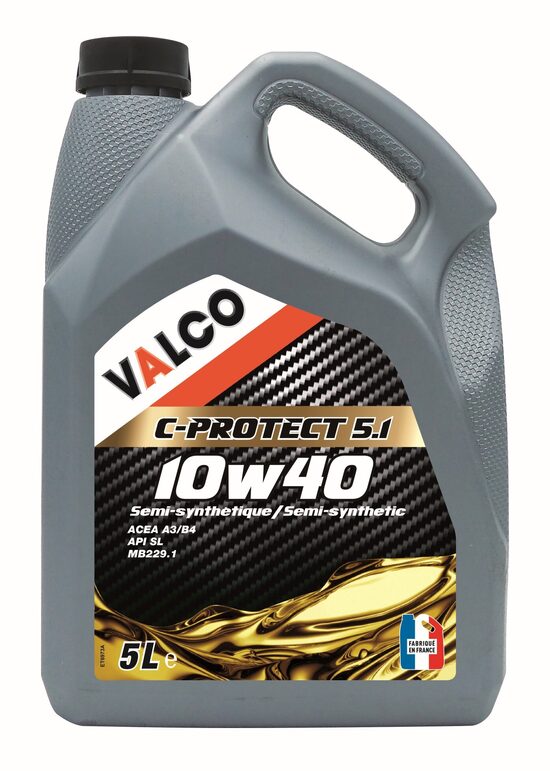 Motoreļļa Valco 10W40 C-PROTECT 5.1 5L